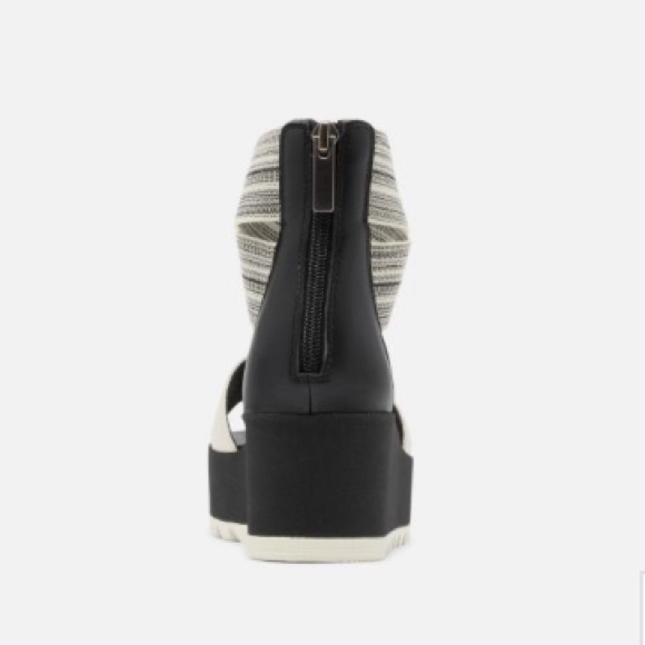 Sorel WOMEN'S CAMERON™ FLATFORM ANKLE STRAP WEDGE SANDAL sz 6.5 - Picture 11 of 13